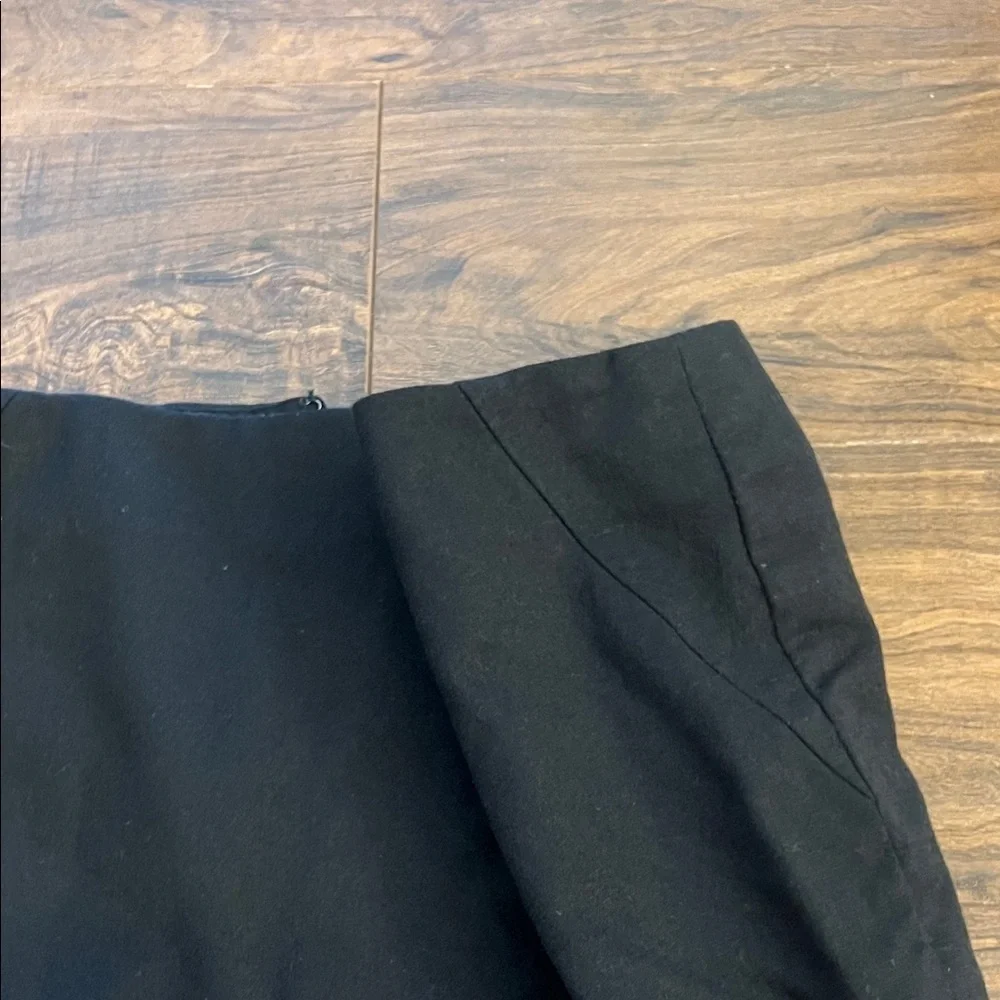 Talbots Elegant Black Pencil Skirt